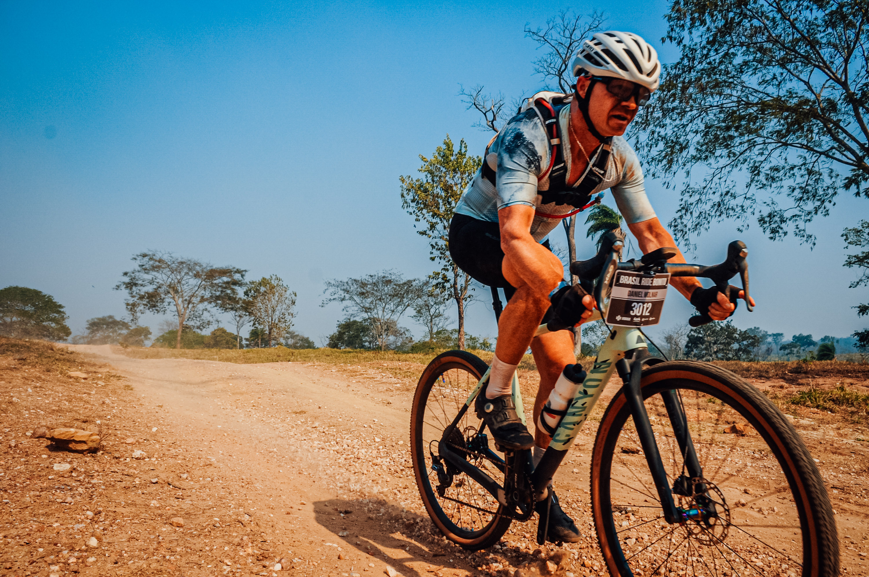 Trail running in nature